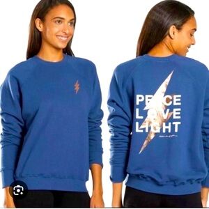 Spiritual Gangster blue sweatshirt- XS